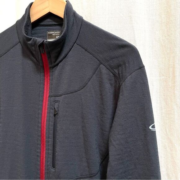 Icebreaker Men's RealFLEECE® Mt Elliot Long Sleeve Zip Jacket - Picture 6 of 16